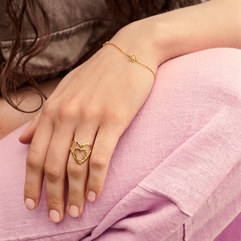 Maanesten - Salwa Armbånd i 18 kt. forgyldt sølv